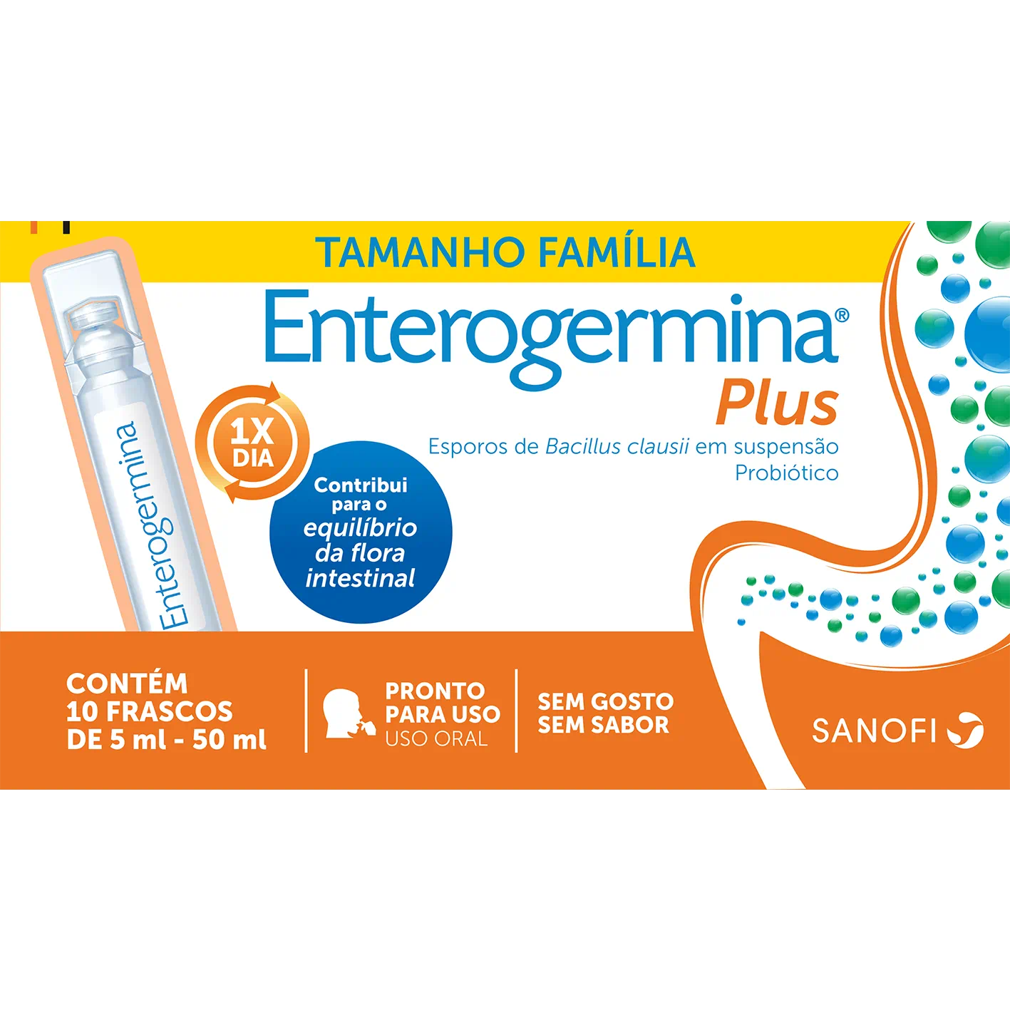 Enterogermina® Plus Tamanho Família