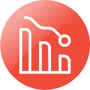 ícone limitações do fluxo de ar